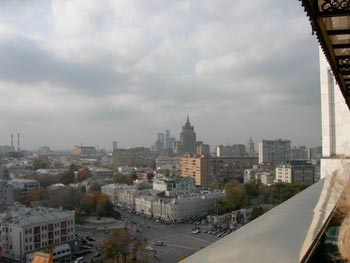 One of the 7 "Stalin Palaces" in center view