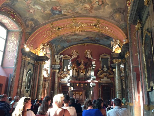 Organ concert at the Clementinum