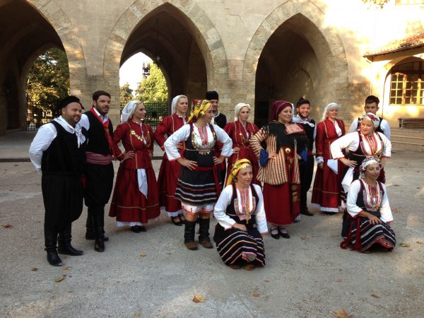 Greek dancers