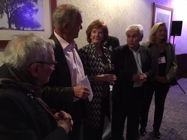 The book launch: Roberto Losso, David Scharff, Jill Scharff. Joaquín Pichon-Rivière, Lea Setton.